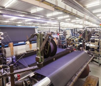 ELSPAN cable trays for the Textile industry