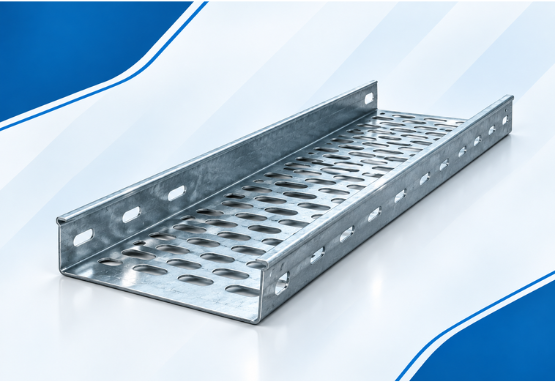ELSPAN perforated GI cable tray